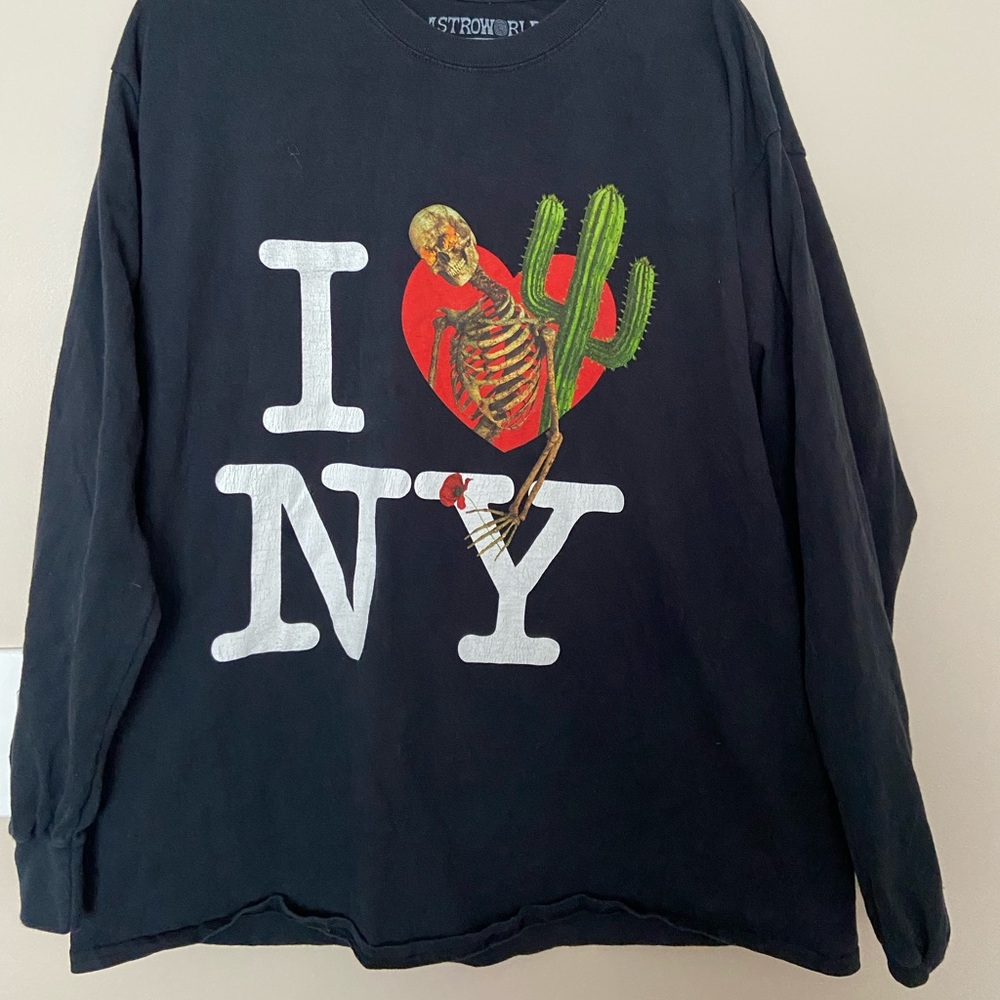 Travis Scott Astroworld MSG Tour Exclusive Long Sleeve